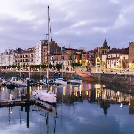 Apartment El Rinconin - Primera Linea De Playa - Wifi Gratis Gijon