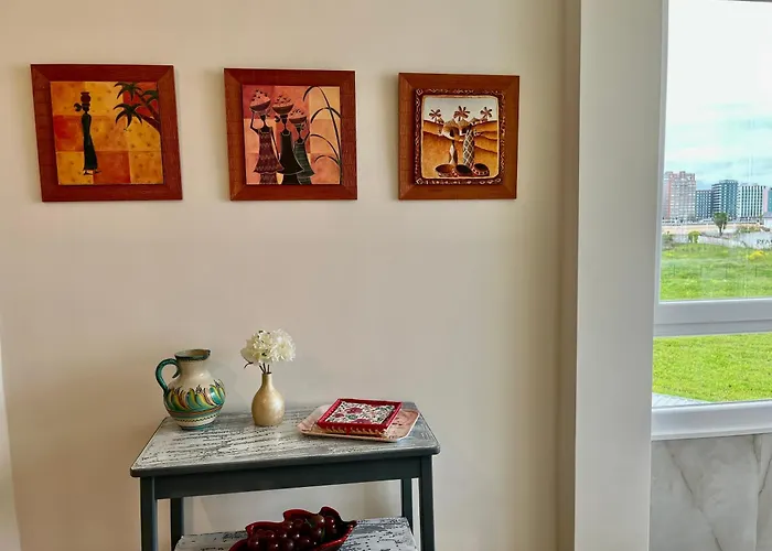 Apartment El Rinconin - Primera Linea De Playa - Wifi Gratis Gijon