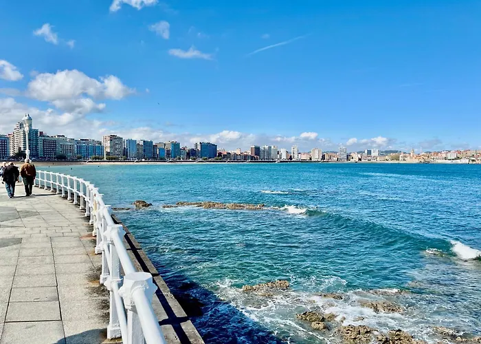 El Rinconin - Primera Linea De Playa - Wifi Gratis Gijon