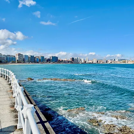 El Rinconin - Primera Linea De Playa - Wifi Gratis Gijon